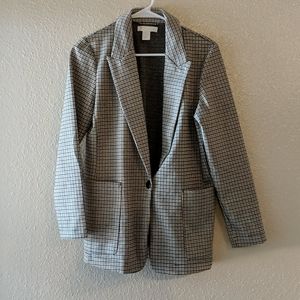 Houndstooth Blazer